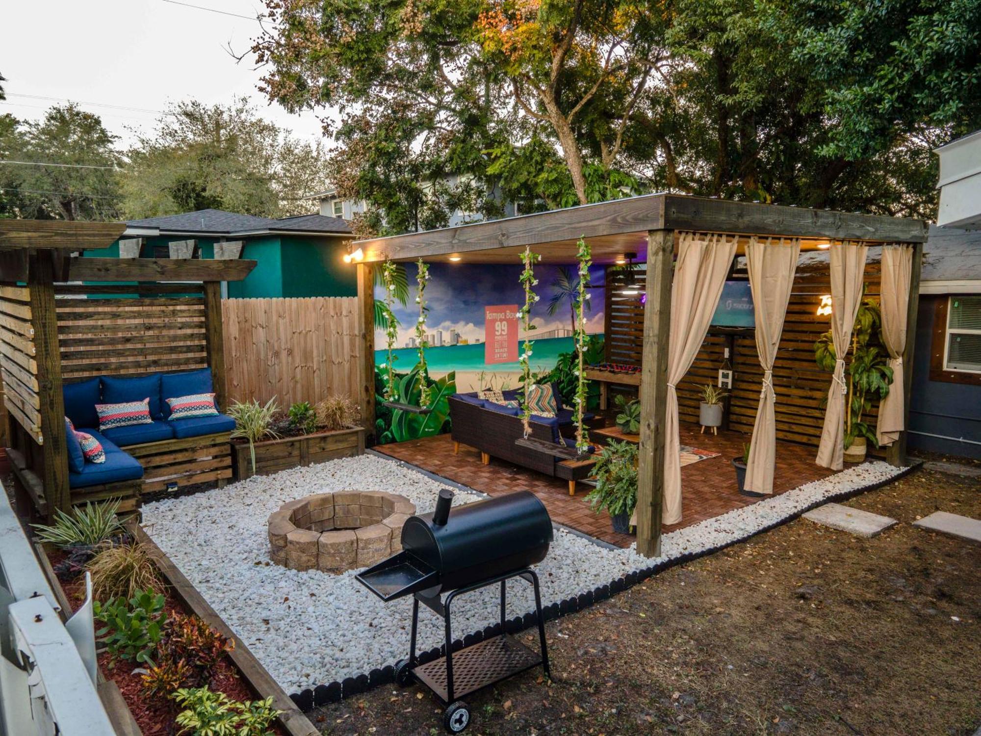 Luxury 5-Br House, Tampa Downtown With Cottage Eksteriør billede