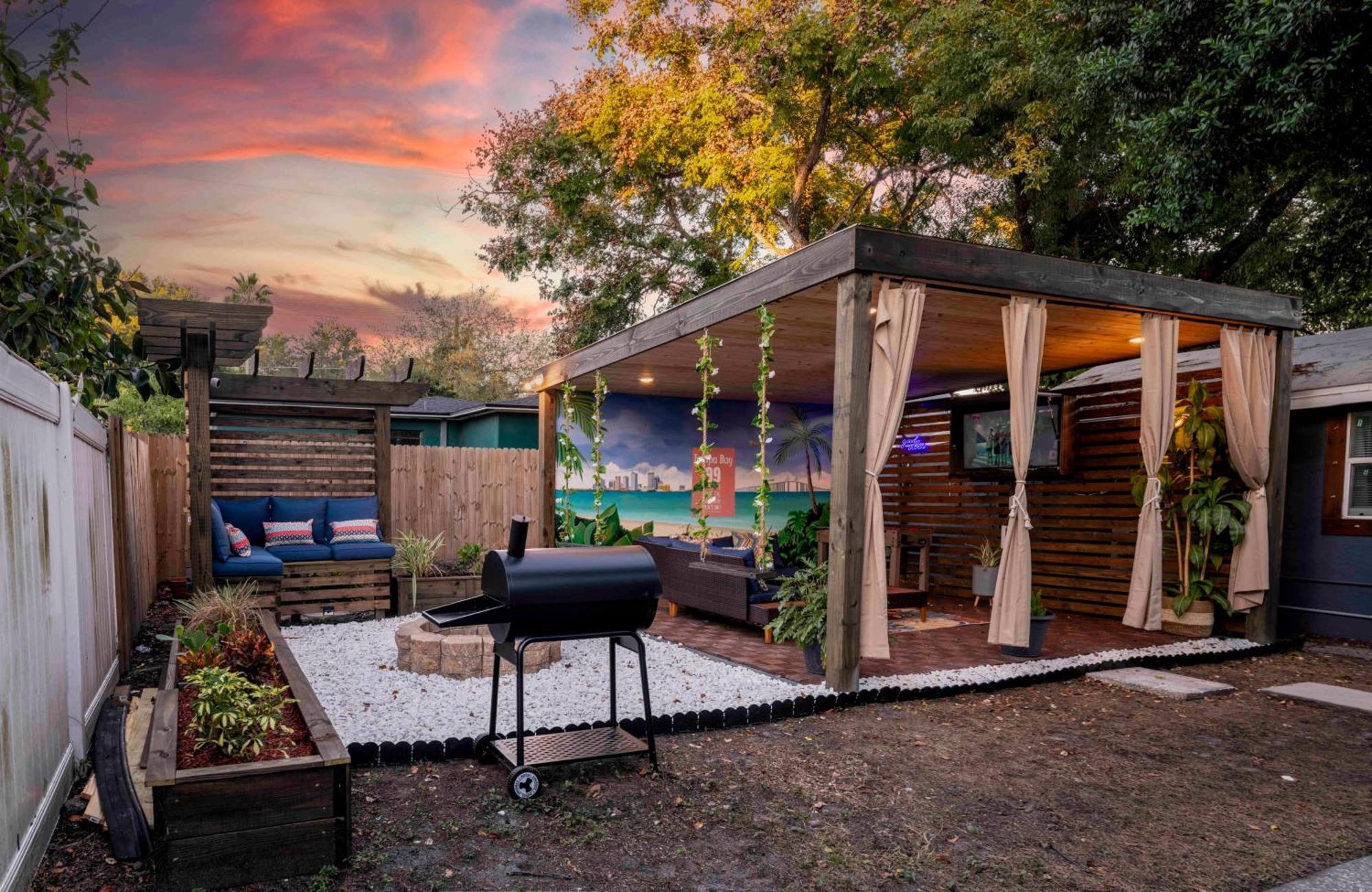 Luxury 5-Br House, Tampa Downtown With Cottage Eksteriør billede
